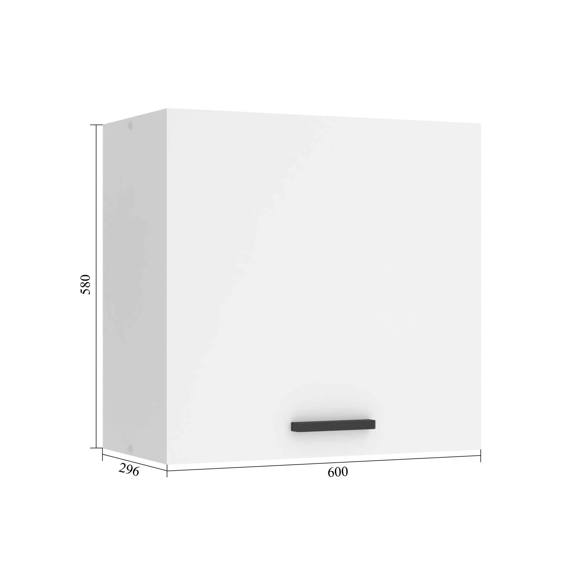 Belini Küchenschrank Premium Full Version oberer 60 cm Wotan-Eiche Hersteller TOR SG60/0/WT/DW/0/B1/PP

