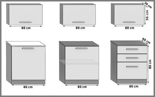 Küchenzeile Belini 180 cm weiß glänzend mit Arbeitsplatte Laurentino Hersteller INF LAURENTINO/4/WT/W/0/D